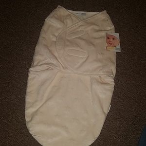 Off white baby swaddler